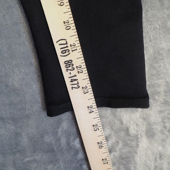 THIRDLOVE Flex Seamless Compression Leggings Black Sz 1X High Rise Workout Train - Picture 3 of 9